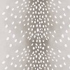 Polyester Square Pillow In Fawn Gray - Skyline Furniture: Mid-Century Modern, Deer Pattern, Cotton Weave, Zippered - 4 of 4