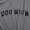 Womens Dog Mom Pitbull T Shirt Funny Cute Puppy Pet Pitty Lovers Tee For Ladies - Crazy Dog Women's T Shirt - 2 of 4
