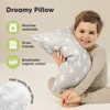 KeaBabies Toddler Pillow - Soft Organic Cotton Kids Pillows for Sleeping - Travel Pillow for Kids Age 2-5 - 4 of 4