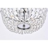 Elegant Lighting Gianna 13 inch pendant in chrome - 4 of 4