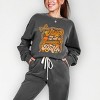 Simply Sage Market Coquette Take Me To The Pumpkin Patch Lightweight Garment Dyed Sweatshirt - 2 of 4
