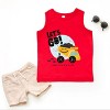 The Juniper Shop SmileyWorld Let's Go Dump Truck Toddler Tank - 2 of 4