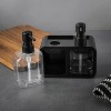 LunaLulinlk 2-in-1 Dual Soap Pump and Caddy, Black - 3 of 4