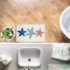 Stupell Industries Coastal Americana Starfish Printed Plush Bath Mat And Bath Rug, Design By Darlene Seale, 18"X30" - 4 of 4