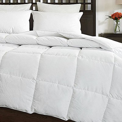 Twin White Down Alternative Microfiber Comforter