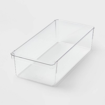 Figmint 14-Cup Plastic Rectangle Clear Food Storage Container | Target