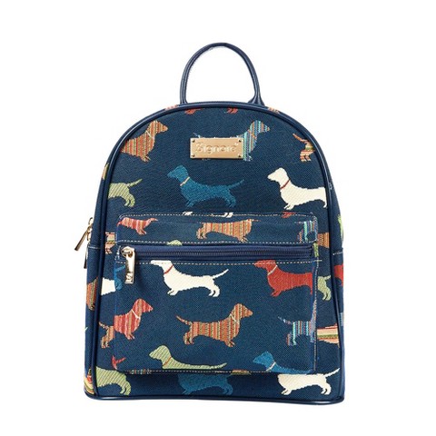 Signare USA Dachshund Blue Daypack