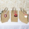 Big Dot of Happiness Jolly Santa Claus - Assorted Hanging Christmas Party Favor Tags - Gift Tag Toppers - 12 Ct - 3 of 4