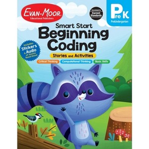 Smart Start: Beginning Coding Stories and Activities, Prek Workbook - by  Evan-Moor Educational Publishers (Paperback) - 1 of 1