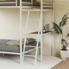 KWPZQEB Full Size Metal Bunk Bed with Charging Socket, Bunk Bed with Built-in Desk, Safety Guardrails & Ladder, Easy Assembly, No Box Spring Needed - 3 of 4