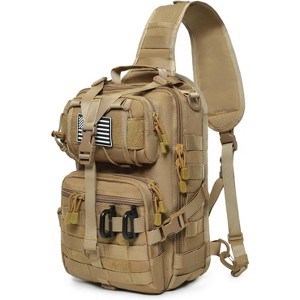 Tactical Sling Bag Backpack Military Rover Shoulder Sling Pack EDC Molle Crossbody Chest Pack - 1 of 4