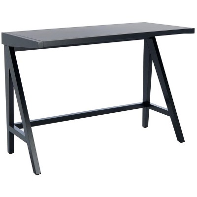 Ripley Black Mahogany Writing Desk with Drawer