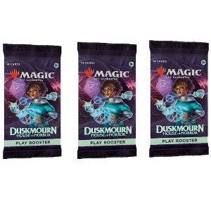 MAGIC THE GATHERING 3 Packs MTG Play Booster Pack Lot for MTG Duskmourn: House of Horror - 1 of 1