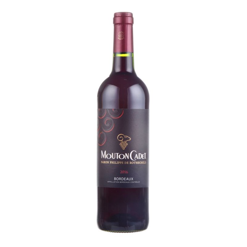 Mouton Cadet Red Bordeaux Wine - 750ml Bottle, 1 of 3