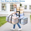 Generic 10-Pack Large Moving Bags with Backpack Straps & Strong Zipper - 4 of 4