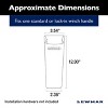 Lewmar Winch Handle Holder, Grey, Standard Boat Equipment 29140020 - 3 of 3