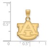 Black Bow Jewelry 14k Yellow Gold Auburn Tigers NCAA Small Pendant - 2 of 3