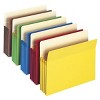 Smead File Pocket, Straight-Cut Tab, 3-1/2" Expansion, Letter Size, Green, 25 per Box (73226) - 4 of 4