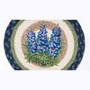 Earth Rugs Bluebonnets Round Trivet – Rustic Farmhouse Kitchen Hot Pad 10"x10" - 2 of 3