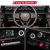 Kids Ride On Car, Licensed Toyota Ride On Truck, 12V Electric Toy Car with Parent Remote Control, 3 Speed, MP3 Music, LED Lights - 4 of 4