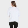 24seven Comfort Apparel Womens Plus Elbow Length Sleeve Open Cardigan - 2 of 3