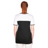 MLB Chicago White Sox Women's Bi Blend Ringer T-Shirt - 4 of 4