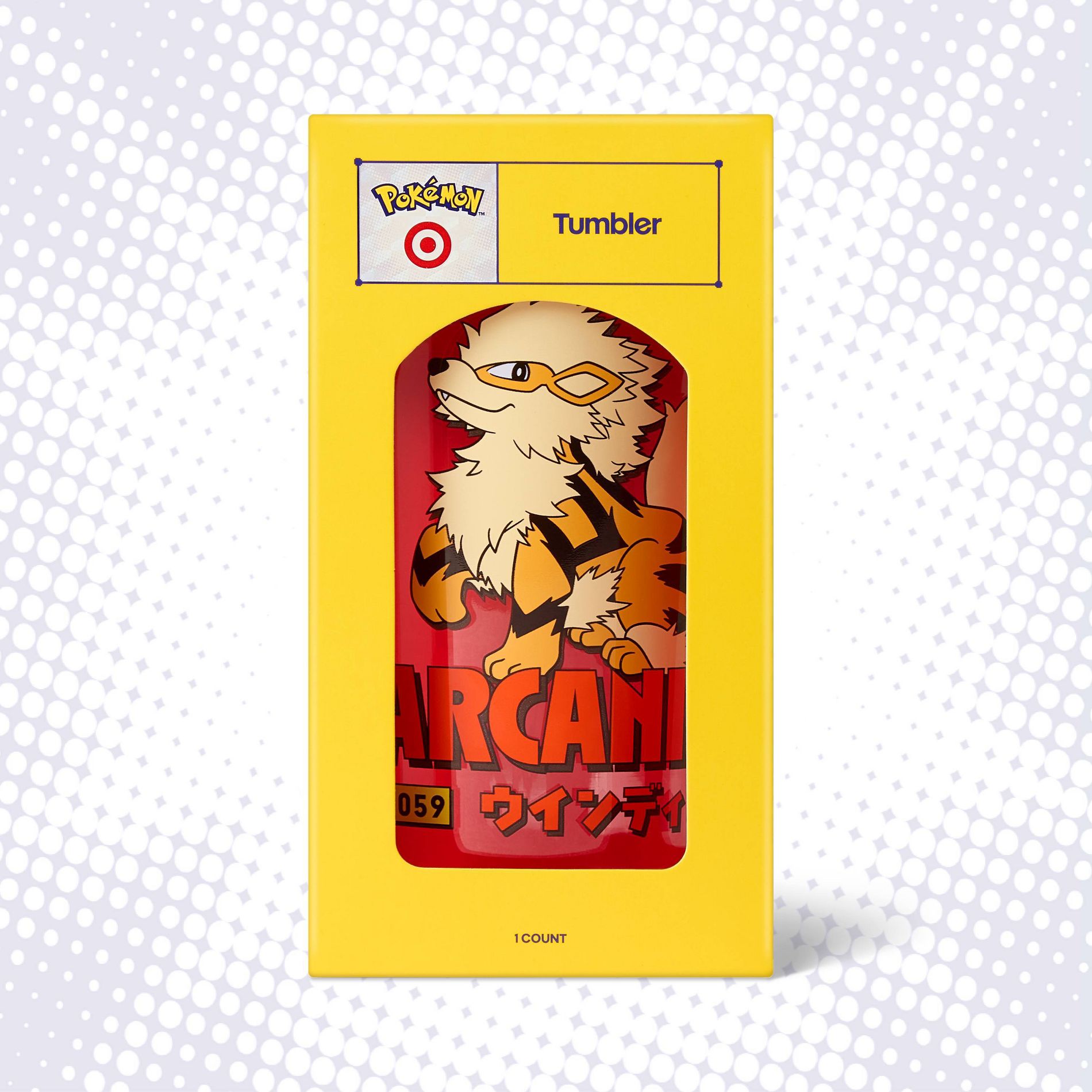 Arcanine Tumbler 20oz - Pokémon x Target