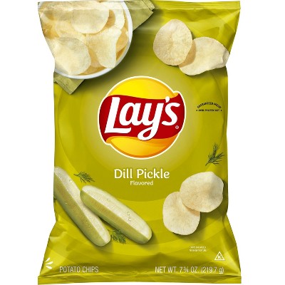 Lay's Dill Pickle Flavored Potato Chips - 7.75oz