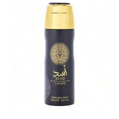 Asad by Lattafa, 6.7 oz Perfumed Deodorant Spray for Men