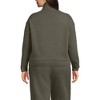 Lands' End Women's Serious Sweats Relaxed Long Sleeve Half Zip Sweatshirt - 2 of 3