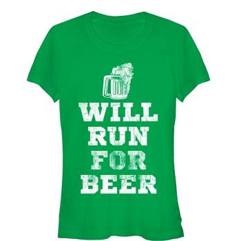 CHIN UP Running For Beer T-Shirt