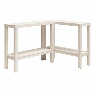 Ameriwood Home Parsons Wrap-Around Sofa Accent Tables Bundle - Set of Two