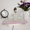 Pavilion Gift Company - EBN An Angel - 5" EBN Angel Holding Hydrangeas - Decorative Objects - 2 of 4