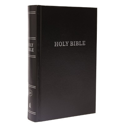 Kjv, Pew Bible, Large Print, Hardcover, Black, Red Letter Edition - By 