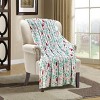 Lomsoe Christmas Bird Blanket Holiday Printed Flannel Throw Blanket Perfect Holiday Decor Gift for Family Friends Christmas Gift. - 3 of 4