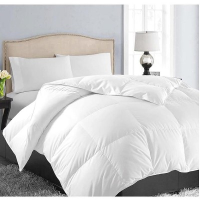 DOMETOUR Premium All-Season Comforter - Hypoallergenic Down Alternative, Temperature Regulating, Machine Washable