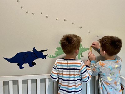 Dinosaur Wall Decal – Simple Shapes