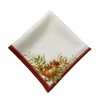 Autumn Pumpkin Grove Fall Napkin, Set of 4 - Orange/Rust - 17x17 - Elrene Home Fashions - 3 of 3