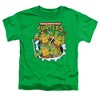 Toddler Boys' Teenage Mutant Ninja Turtles Retro Group Toddler Tee - 2 of 4