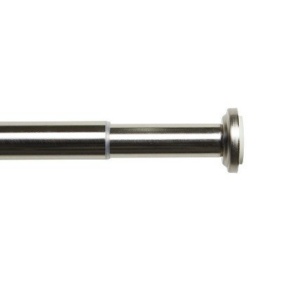 Exclusive Home Tension Rod, Brushed Nickel, Adjustable 24"-40" : Target