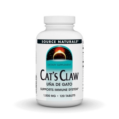 Cat's Claw 1000mg by Source Naturals, Inc.  -  120 Tablet