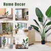 5FT Artificial Bird of Paradise Plant - 10-Trunk Faux Palm Tree in Pot for Indoor/Outdoor Decor - 4 of 4
