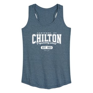 Women's - Gilmore Girls - Chilton Prep Graphic Racerback Tank - 1 of 4