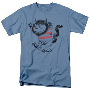 Men's Where The Wild Things Are Line Art T-Shirt - 1 of 4