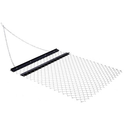 Drag Harrow 4'x5', Chain Seed Harrow for Landscape Leveling or Sod Prepping