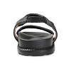 Journee Collection Womens Josee Multi Strap Flat Sandals Black 7.5 - 3 of 4