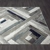 Luxe Weavers Modern Wood Geometric Indoor Area Rug - 3 of 4