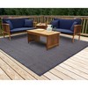 Liora Manne Avena  Indoor/Outdoor Rug  Denim.. - 2 of 4