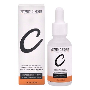 Grocerism 20% Vitamin C & 1.5% Vitamin E Serum for Dark Spot Corrector, Hydrating & Gentle Skin Repair - Facial Serum - 1 of 4