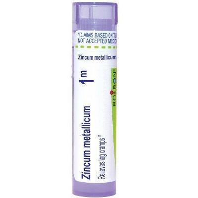 Zincum Metallicum 1M by Boiron Homeopathic Single Medicine For Pain  -  80 Pellet